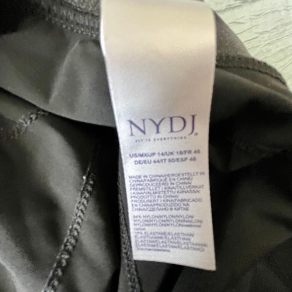 NYDJ Lift Tuck Technology Coated Leggings - Picture 6 of 7